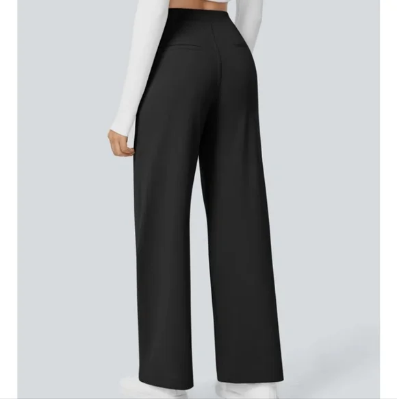 Halara Flex™ High Waisted Pocket Straight Leg Work Pants - Picture 2 of 4